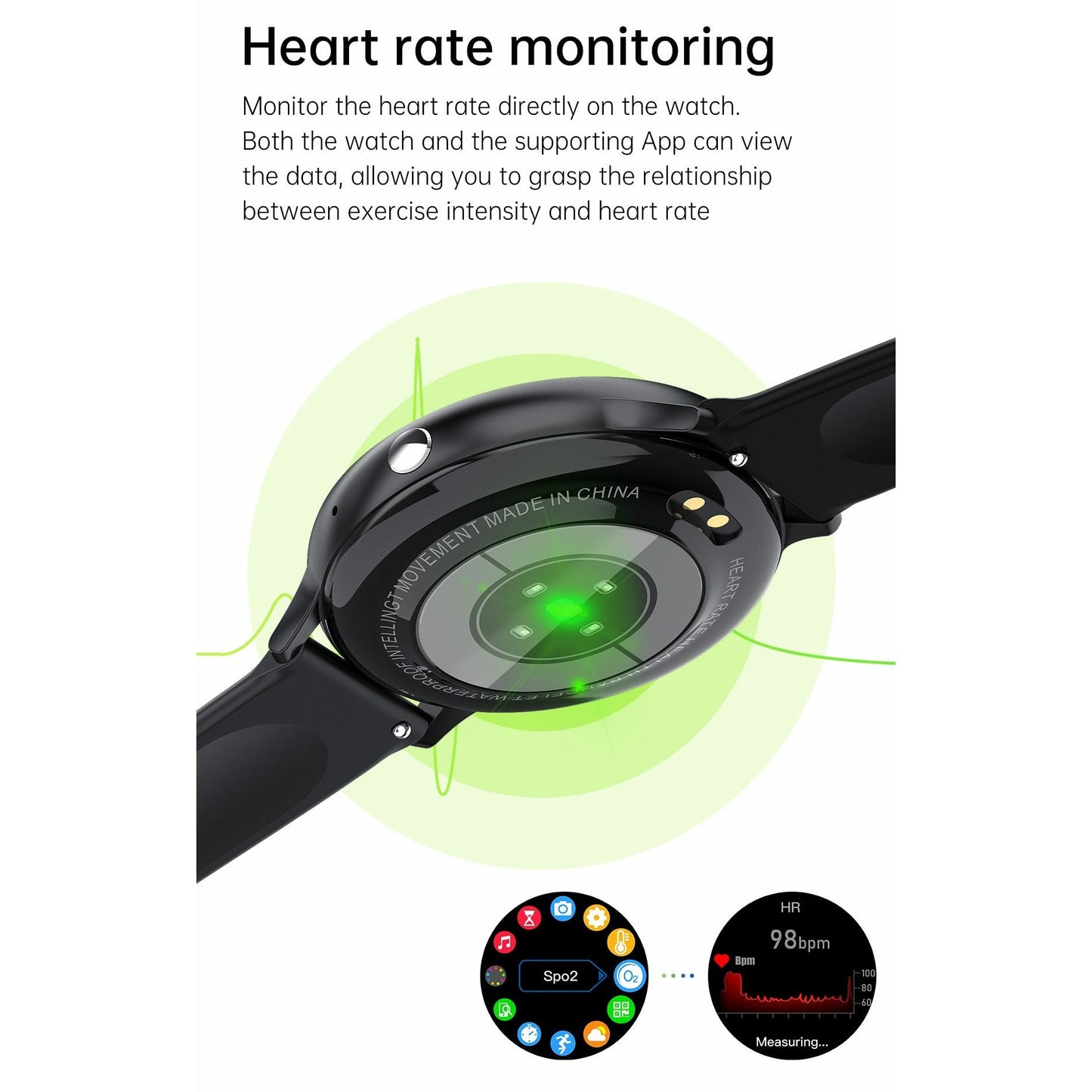 Waterproof 4G ROM Smartwatch